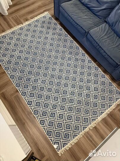 Хлопковый безворсовый ковёр Турция