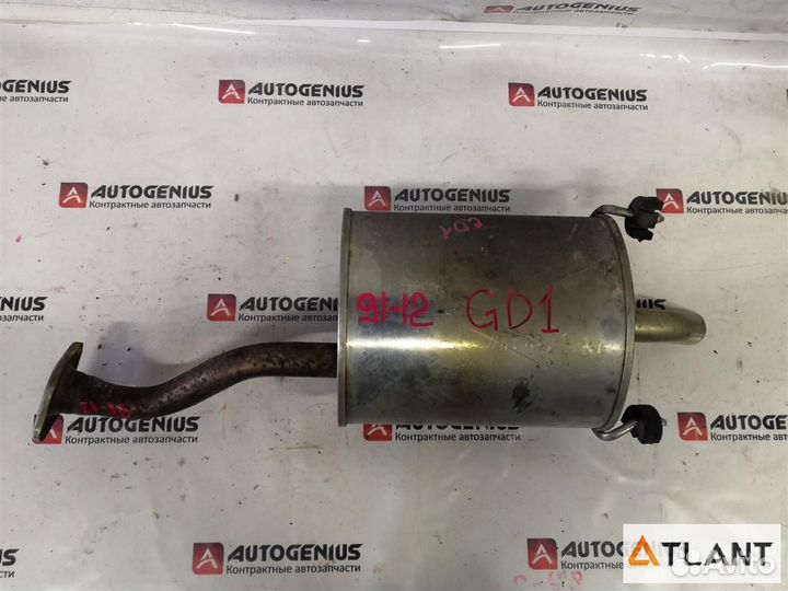 Глушитель honda FIT