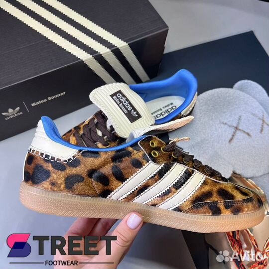 Adidas Samba Wales Bonner Leopard