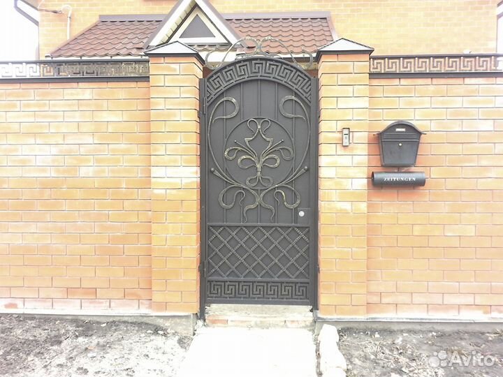 Кованые калитки от производителя