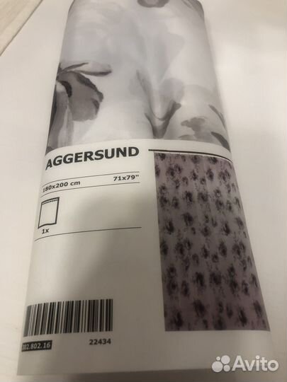 Штора для ванной IKEA