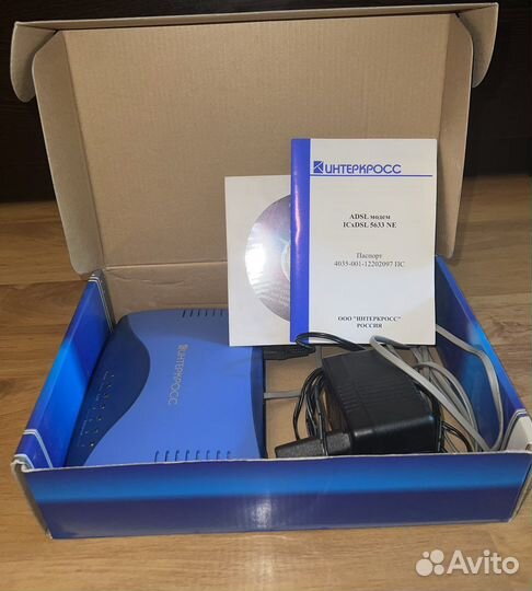 Adsl модем Интеркросс icxdsl 5633