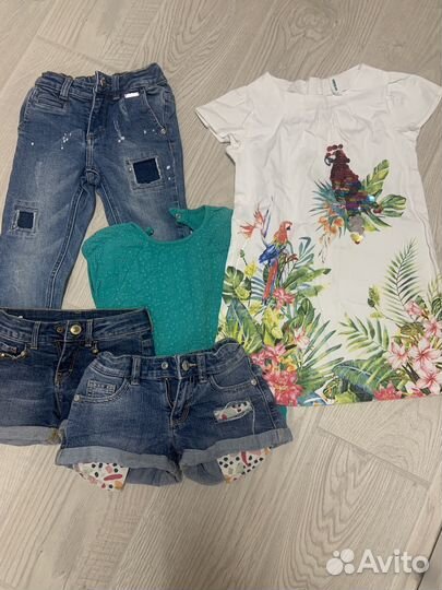 Пакет одежды для девочки 110-116