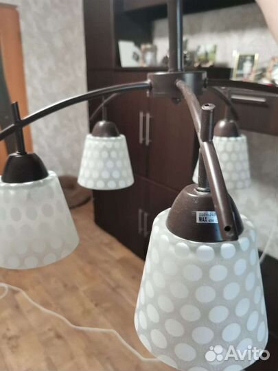 Люстра потолочная бу