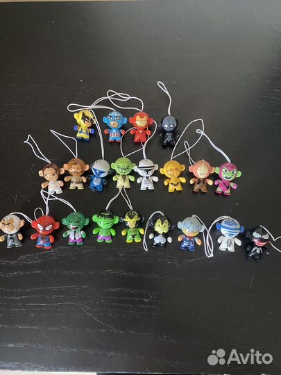 Игрушки киндер marvel/dc/star wars