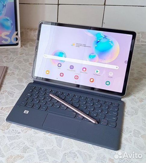 Чехол-клавиатура для планшета Tab S6 10.5 (EF-DT86