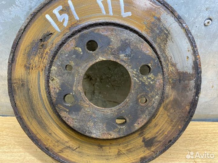 Тормозной диск передний Fiat Albea 350A1000 2007