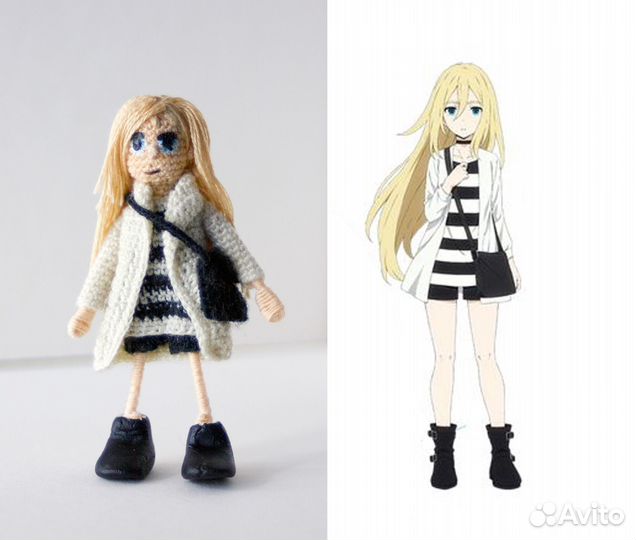 Портретная кукла по фото, ручная работа