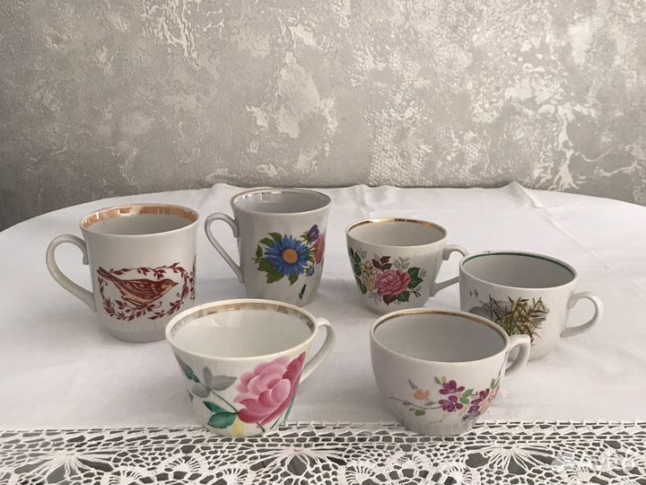 Фарфоровые чашечки СССР