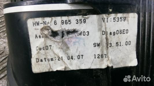 Щиток приборов BMW 5 E60/E61 (91C21IT01)