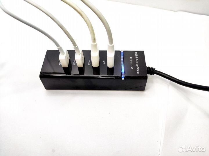 USB HUB 3.0 4 порта