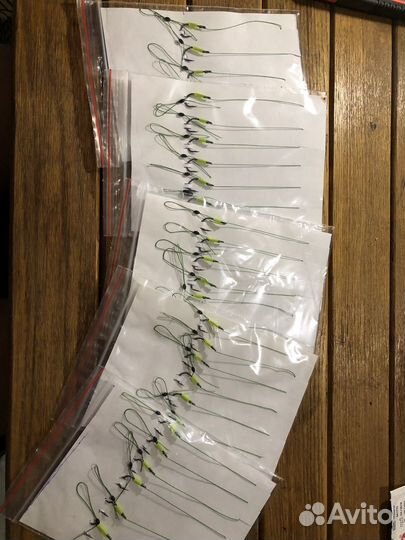 Карповые поводки для ловли на бойлы с волосом