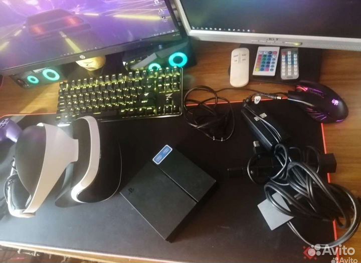 Ps4 шлем очки VR с Мувами Move в хорошем состоянии