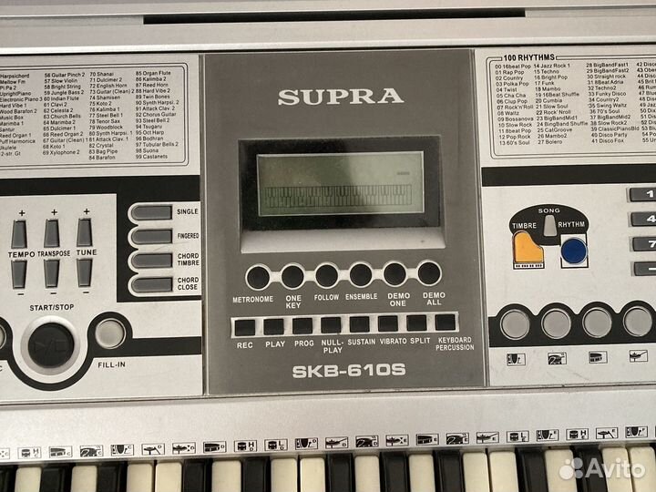 Синтезатор supra skb-610S