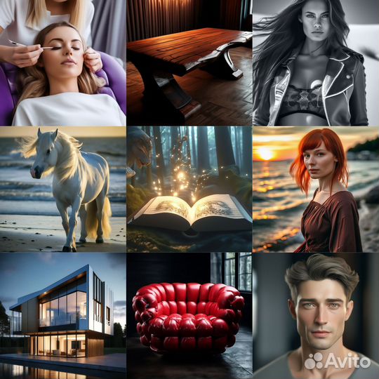 Создание изображения через нейросеть