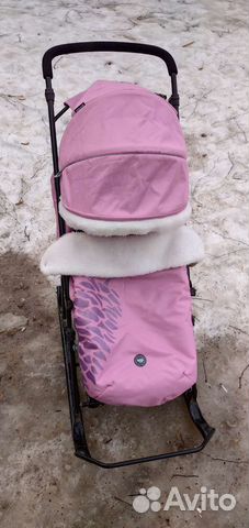 Детские санки коляска бу