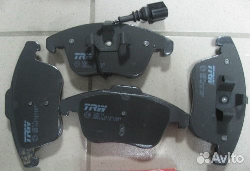 Колодки передние к-кт Tiguan 2007-2017 CTR тип ATE