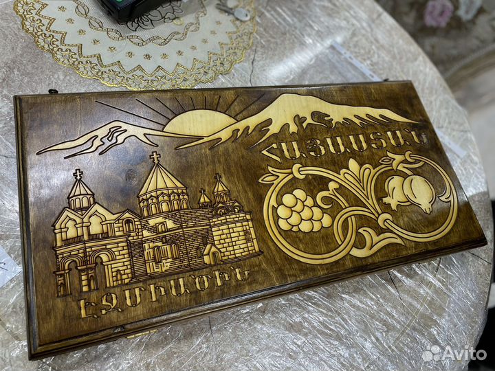 Нарды ручной работы новые