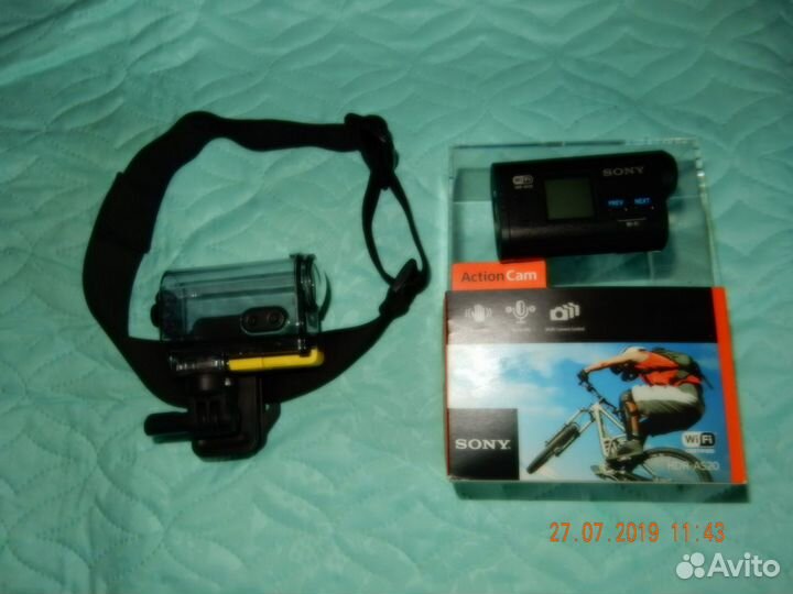 Экшен камера sony HDR-AS20