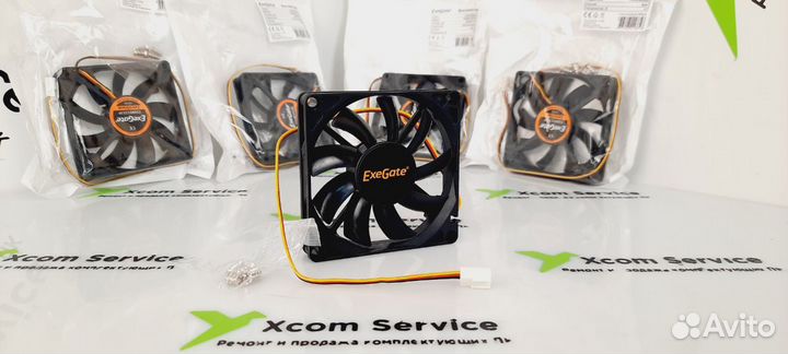 Вентилятор для корпуса 80x80x15 мм ExeGate