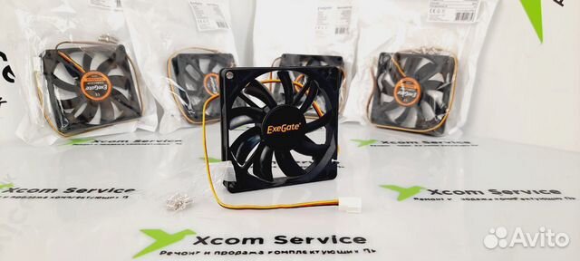 Вентилятор для корпуса 80x80x15 мм ExeGate