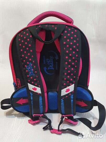 Рюкзак школьный для девочки б/у, очень классный
