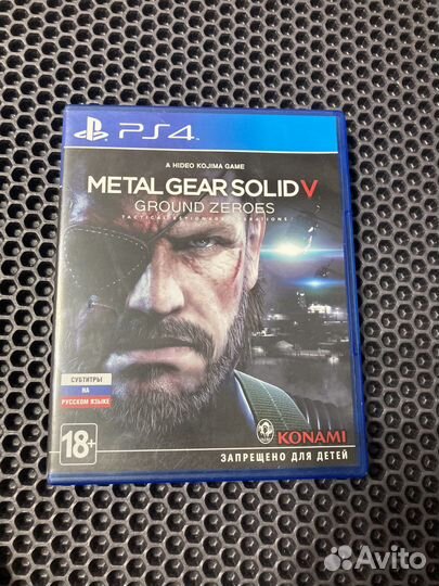 Metal gear solid V ground zeroes PS4
