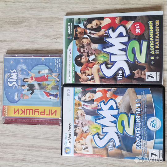 Компьютерные и обучающие игры диски для пк