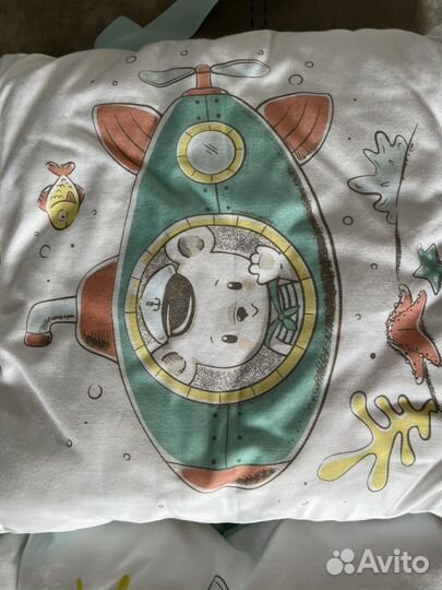 Бортики в детскую кроватку