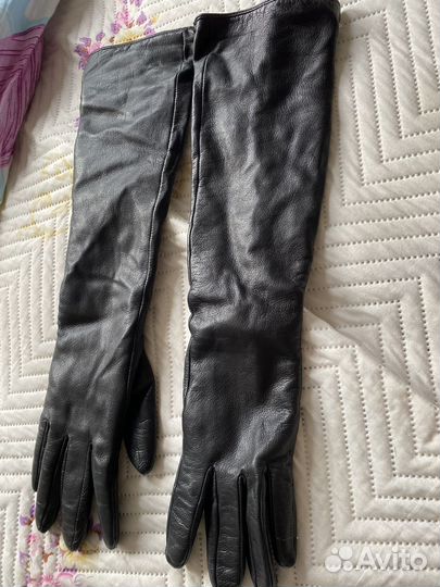Перчатки женские кожаные 7.5