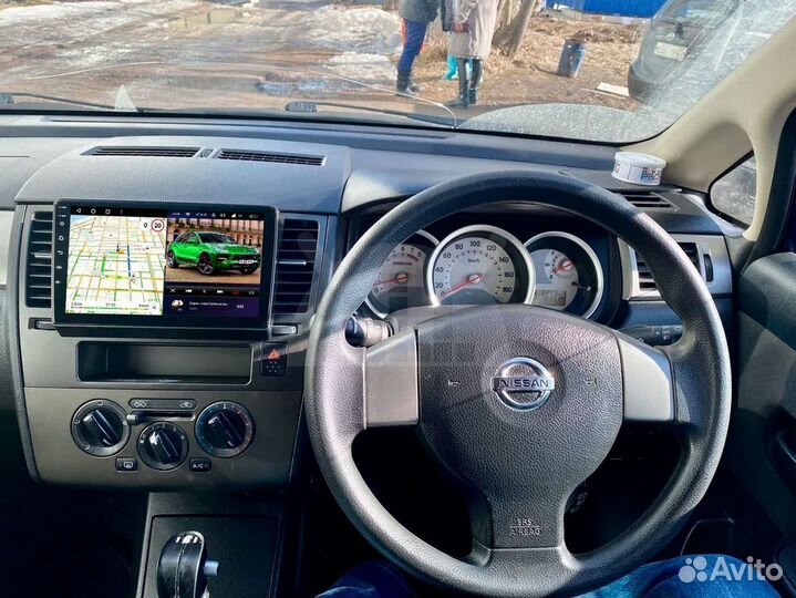 Магнитола android 3.32 qled Nissan Tiida 2004-2014