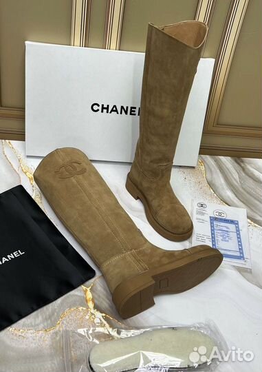 Сапоги демисезонные Chanel 