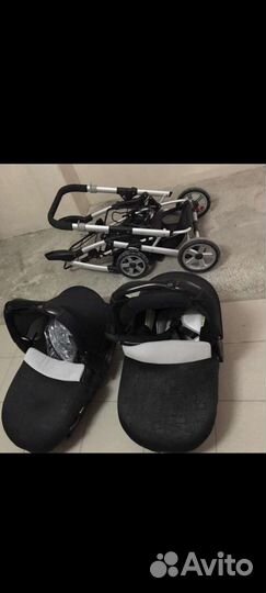 Коляска для двойни