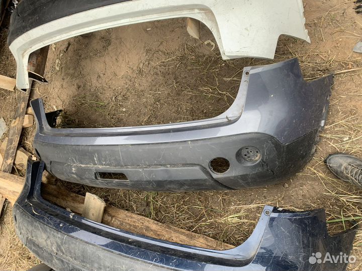 Бампер задний nissan qashqai кашкай