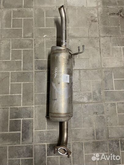 Глушитель (задняя часть) Solaris (Б/У)