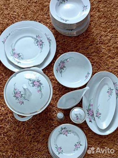 Сервиз столовый Дулевский фарфор