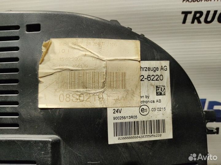 Панель приборов Man TGS