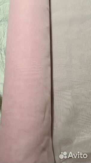 Ткань для штор (тюль) кроме белой и бежевой