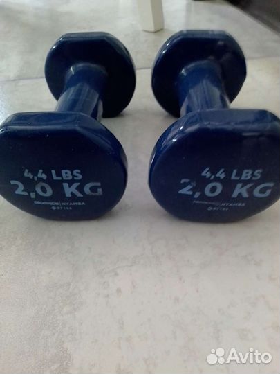 Гантели 2 кг