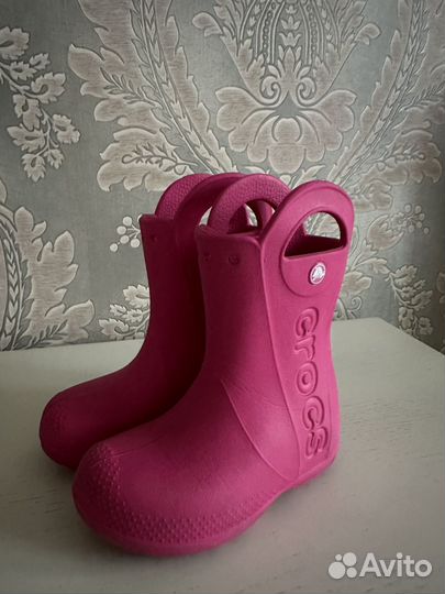 Резиновые сапоги crocs