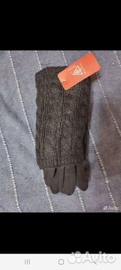 Перчатки кашемировые для смартфона