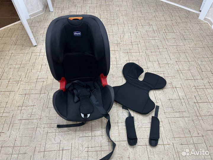 Детское автокресло chicco YOUniverse Fix Jet Black