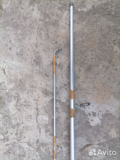 Спиннинг СССР алюминиевый ленинградский