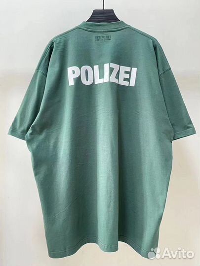 Футболка Vetements Polizei
