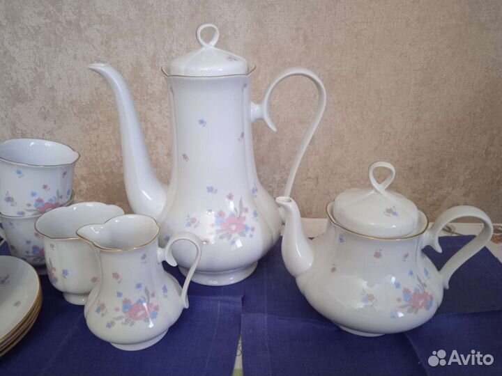 Чайная фарфоровая посуда СССР