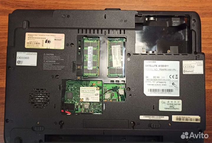 Ноутбук Toshiba Satellite A 100-011 на запчасти