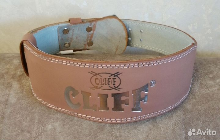 Пояс атлетический кожаный