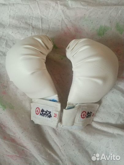 Защита голени и стопы, перчатки карате