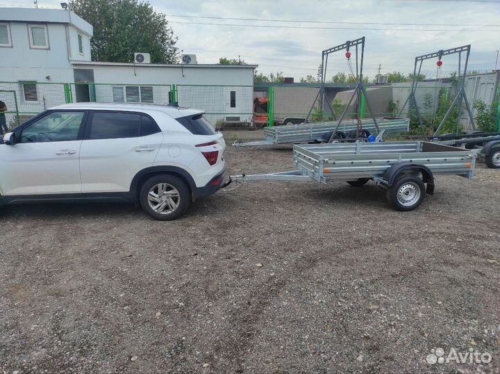 Прицеп 04.022 легковой от мзса. Установка фаркопа