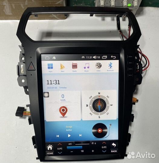 NEW Штатная магнитола Tesla Q6 Android 11.0